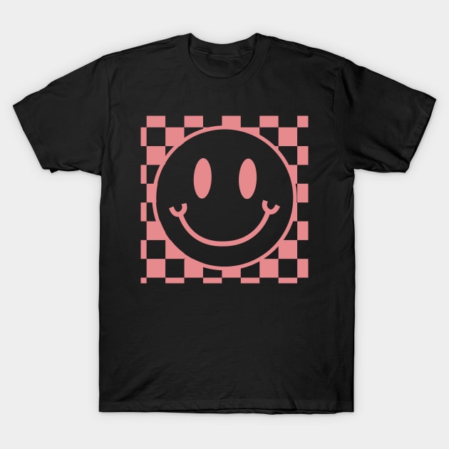 Preppy Smiley Face T-Shirt by Taylor Thompson Art